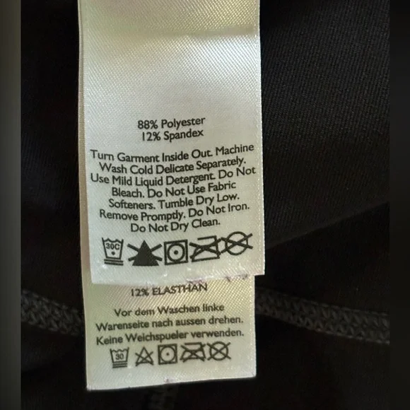 Eddie Bauer Black Crop Leggings - Picture 3 of 4